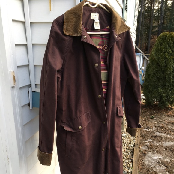 ll bean duster coat